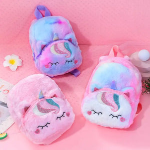 Unicorn School Bag Kids Outdoor Travel Pack Student Kindergarten Soft Cartoon