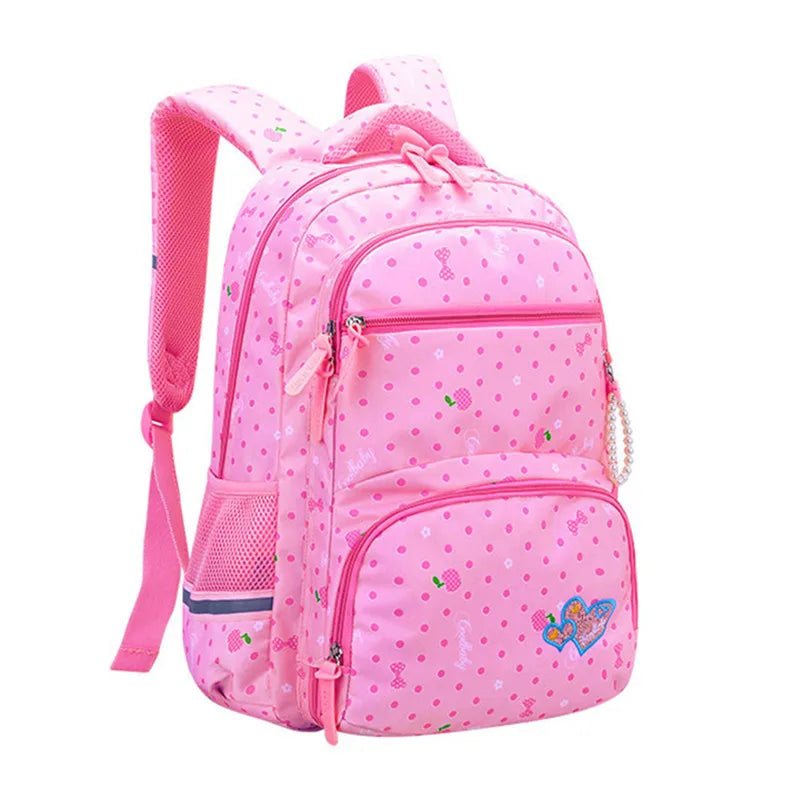 Girls Orthopedic School Backpack for Grades 1-6