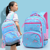 Girls Orthopedic School Backpack for Grades 1-6