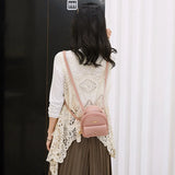 Teenager Mini Travel Backpack Small School Female Shoulder Bag