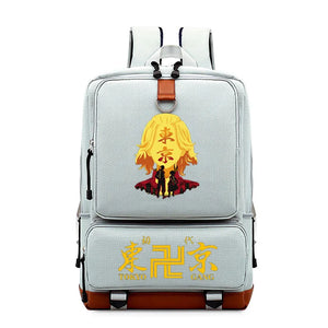 Tokyo Revengers Backpack for Kids, School Bag with Laptop Compartment