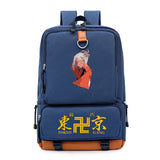 Tokyo Revengers Backpack for Kids - Pattern Laptop School Bag