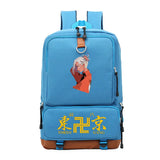Tokyo Revengers Backpack for Kids - Pattern Laptop School Bag