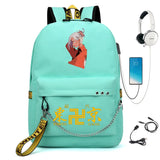 Tokyo Revengers Backpack USB Charging Girls School Bag