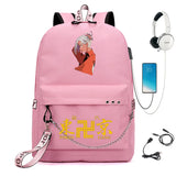 Tokyo Revengers Backpack USB Charging Girls School Bag