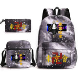 Tokyo Revengers Printed Backpack Teen Bag Men's Laptop Bag