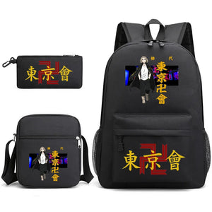 Tokyo Revengers Printed Backpack Teen Bag Men's Laptop Bag