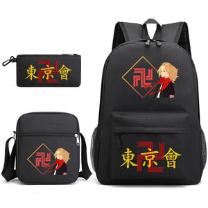 Tokyo Revengers Backpack Men's Laptop School Bag
