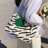 Canvas Shoulder Bag for Women Large Capacity Tote Bag