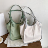 Women's Tote Bag Soft Pittot Shoulder Shopping Bag