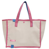 Women's Canvas Tote Bag Large Capacity One Shoulder Shopping Bag