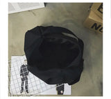 Unisex Nylon Shoulder Bag, Large Capacity Crossbody Wallet for Men and Women