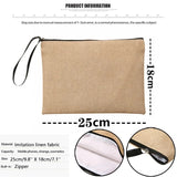 Custom Flower Initial Summer Bag Bachelorette Clutch Organizer Case