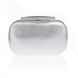 Velvet Crystal Silk Evening Bag Clutch Black/Red Tote Handbag