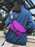 Versatile Hip Hop Messenger Bag Multicolor Outdoor Backpack