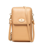 Double-layer Zipper Mobile Phone Bag Messenger Mini Shoulder Bag