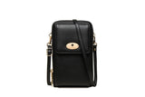 Double-layer Zipper Mobile Phone Bag Messenger Mini Shoulder Bag
