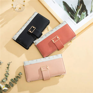 Women's Long Zipper Wallet with Phone Pocket