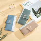 Women's Long Zipper Wallet with Phone Pocket