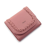 Hand-Woven Women's Wallet Small Fresh Style