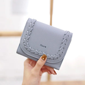 Hand-Woven Women's Wallet Small Fresh Style