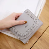 Hand-Woven Women's Wallet Small Fresh Style
