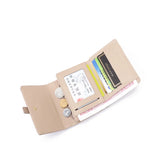 Small Fresh PU Wallet with Large Capacity Zero Wallet