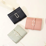 Small Fresh PU Wallet with Large Capacity Zero Wallet