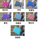 Frosted Double Zipper Short Wallet for Women