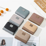 Small Fresh Wallet Women's Short Folding Change Bag