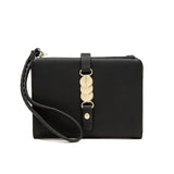 Two-Fold Zipper Short Casual Wallet