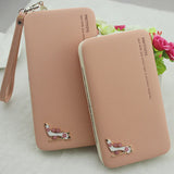 Large Capacity Wallet for Women Vertical Mobile Phone Bag