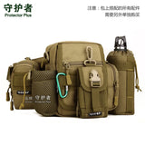Vertical Messenger Bag Travel Kit Water Bottle Waist Pack A3169