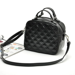 Vintage Casual High-Grade Small Flap PU Leather Handbag Women Tote Clutch Purse