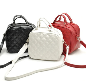 Vintage Casual High-Grade Small Flap PU Leather Handbag Women Tote Clutch Purse