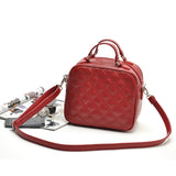 Vintage Casual High-Grade Small Flap PU Leather Handbag Women Tote Clutch Purse