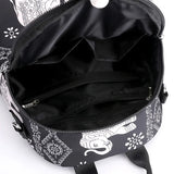 Vintage Women's Animal Print Travel Backpack