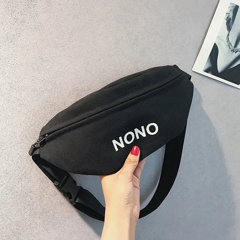 Unisex Waist Bag Solid Chest Crossbody Belt Travel Outdoor Fanny Pack