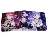 Re Zero Anime Wallet with Coin Pocket