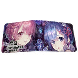 Re Zero Anime Wallet with Coin Pocket