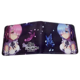 Re Zero Anime Wallet with Coin Pocket
