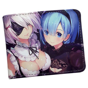 Re Zero Anime Wallet with Coin Pocket