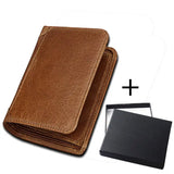 Retro Men's RFID Leather Wallet with Matching Box