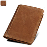 Retro Men's RFID Leather Wallet with Matching Box