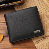Men's Leather Wallet - Classic Style for Everyday Use