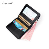 Ultra-thin Mini Wallet Slim Leather Retro Purse A605