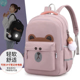 Waterproof Kids Backpack for Girls School Bags Orthopedic