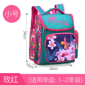 Waterproof Kids School Backpack Orthopedic Book Bag Satchel Mochilas