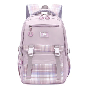 Waterproof Girls School Backpack Orthopedic Kids Book Bag