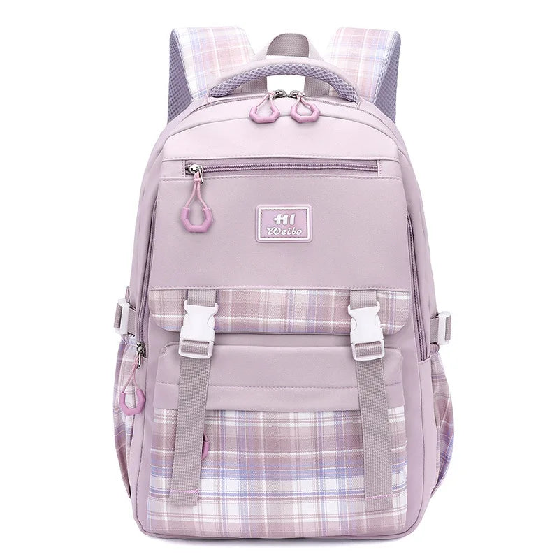 Waterproof Girls School Backpack Orthopedic Kids Book Bag